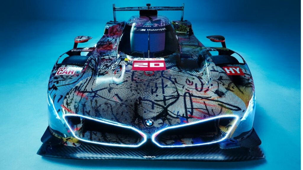 BMW M Hybrid V8 Art Car von Julie Mehretu Art Car